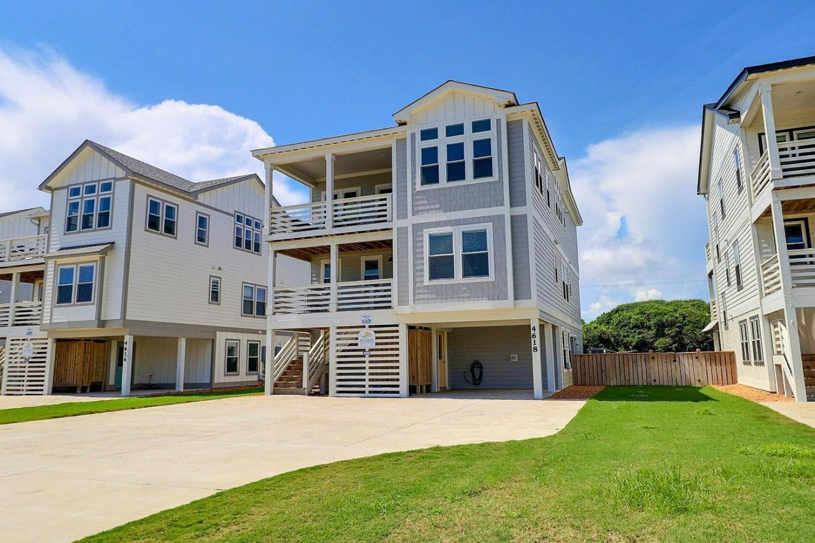 4058 Beach Haven 4 Min Walk To Beach Pool Kitty Hawk Kültér fotó