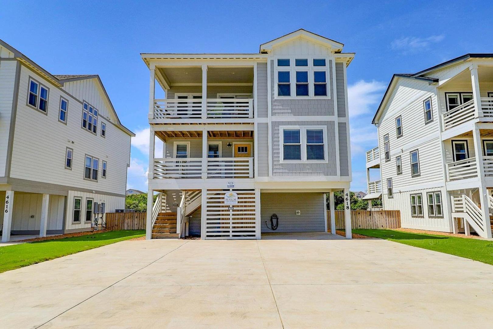 4058 Beach Haven 4 Min Walk To Beach Pool Kitty Hawk Kültér fotó
